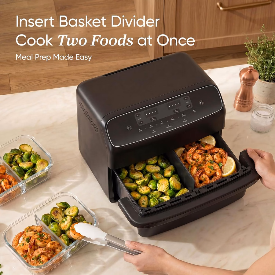 COSORI TWINFRY 9-Quart-Doppelluftfritteuse