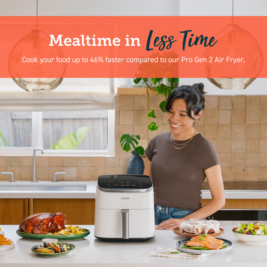 turboblaze 60-quart smart air fryer wellness guide bundle