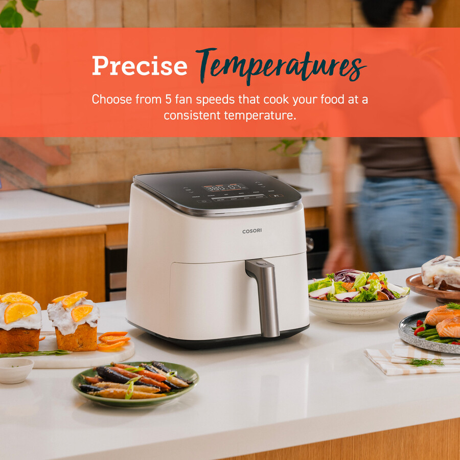 turboblaze 60-quart smart air fryer wellness guide bundle