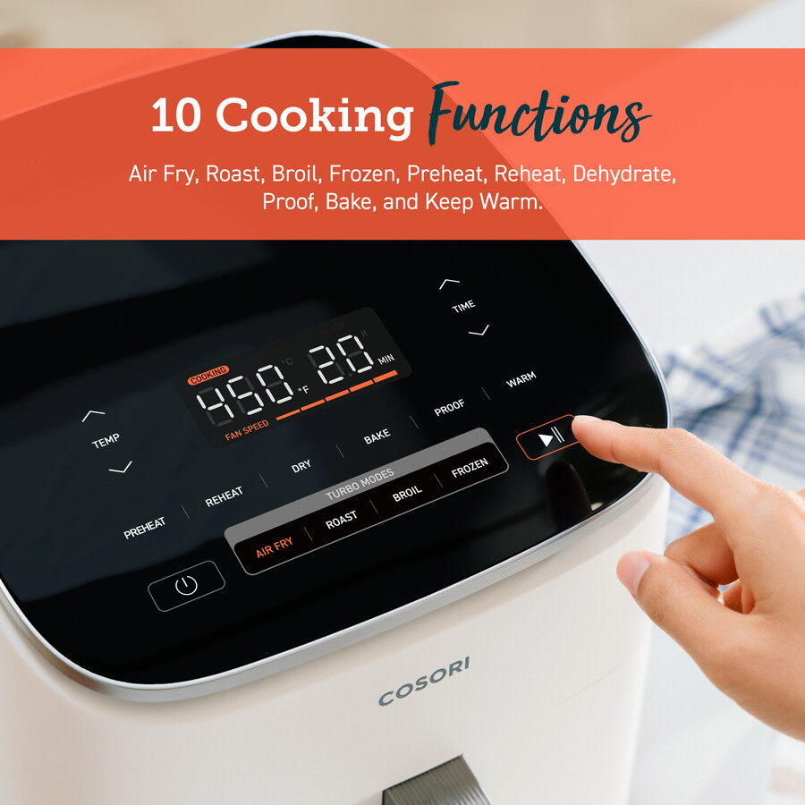 turboblaze 60-quart smart air fryer wellness guide bundle